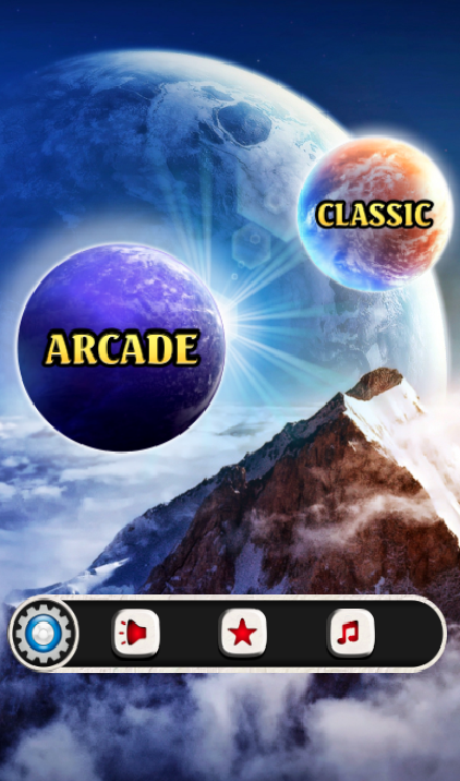 Jewels Star Match home screen